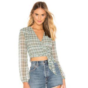 Superdown Cecile Wrap Top